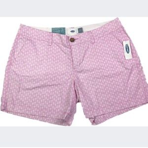 Old Navy pink pineapple print shorts